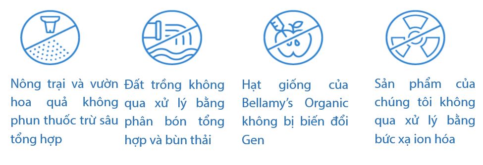 Snack Táo Sấy Hữu Cơ Bellamy's Organic