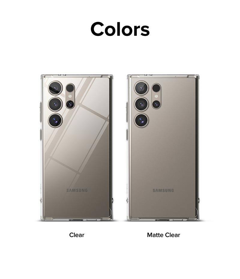 Ốp lưng dành cho Samsung Galaxy S24 Ultra/ S24 Plus RINGKE Fusion chống ố vàng_ Hàng chính hãng