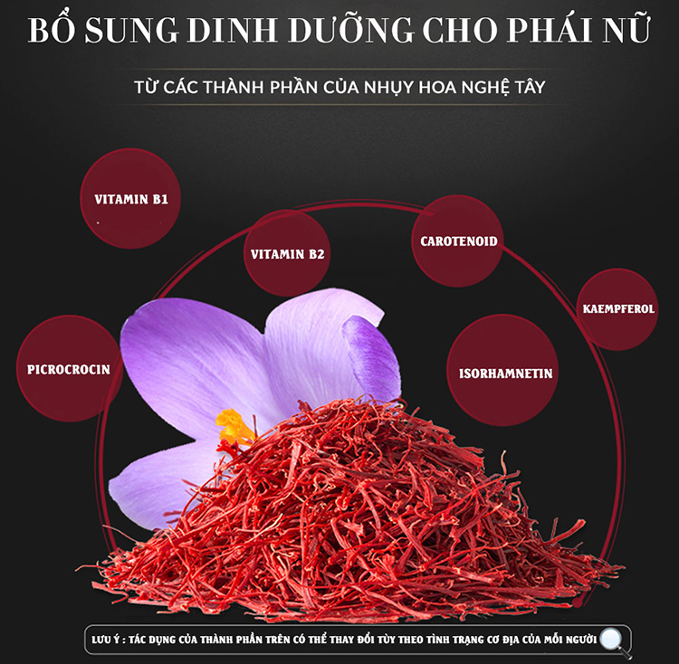 Saffron Shyam Gazelle (1g) - Tặng 1 Hộp Hoa Hồng Korea Detox, Thanh Nhiệt