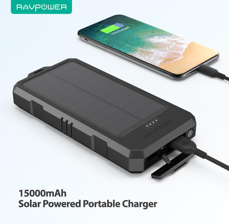 Pin Sạc Dự Phòng RAVPower 15000mAh RP-PB124 - Hàng Chính Hãng