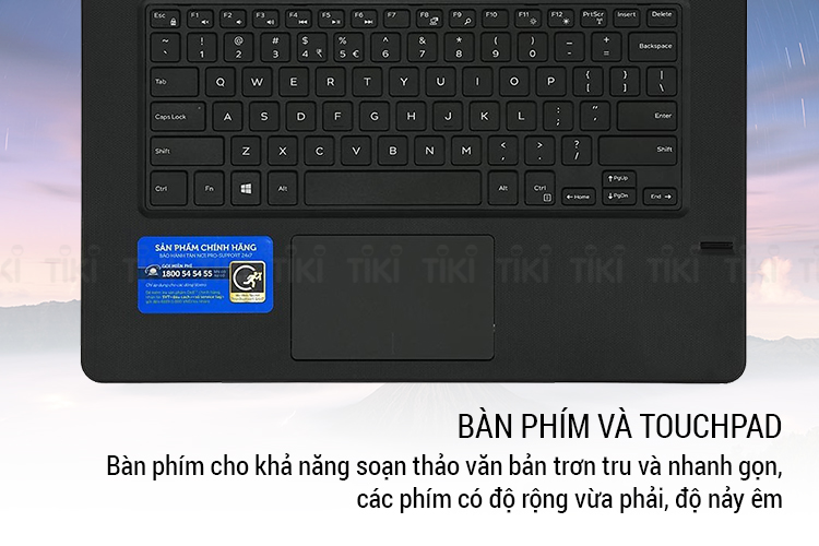 Laptop Dell Vostro 3468 70159379 Core i3-7020U/Free Dos (14 inch) (Black) - Hàng Chính Hãng