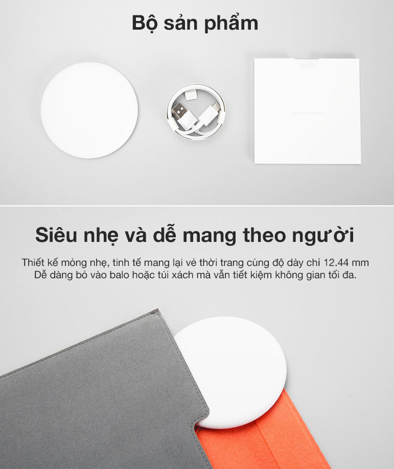 Đế sạc không dây thông minh Xiaomi Trắng