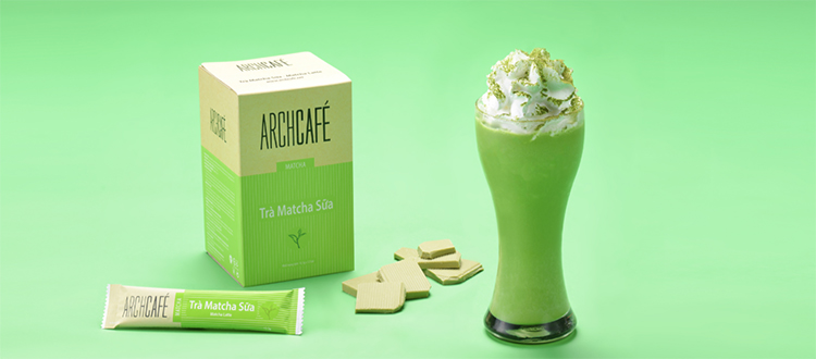 Matcha Sữa Archcafé (12 gói x 11g)