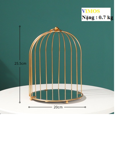 Tủ kệ mỹ phẩm, kệ trưng bày sản phẩm kiểu lồng chim độc đáo thương hiệu VIMOS