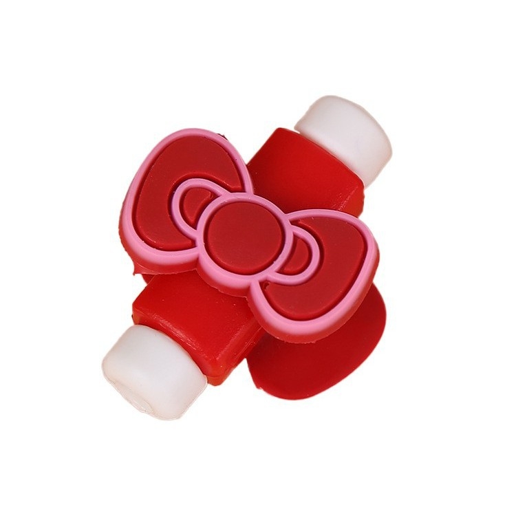 Phụ kiện bảo vệ đầu cáp không bị gãy và bảo vệ dữ liệu đang truyền cũng như khi đang sạc điện  Kiểu dáng dễ thương tạo cho dây cáp thêm nét dễ thương và đáng yêu  Tương thích và phù hợp cho tất cả các loại dây sạc.  Được làm bằng nhựa PVC chất lượng tốt, di động và đáng tin cậy, an toàn và dễ sử dụng.  Thiết kế  dễ thương làm trang trí đáng yêu dây cáp.  Ngăn chặn cáp của bạn bị sờn, uốn cong, phá vỡ hoặc ngắt kết nối.