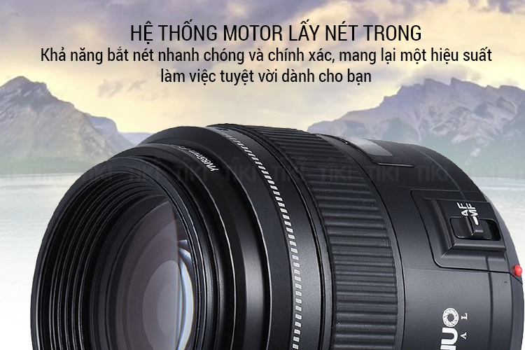 Ống Kính Yongnuo YN 85mm F1.8 Cho Canon