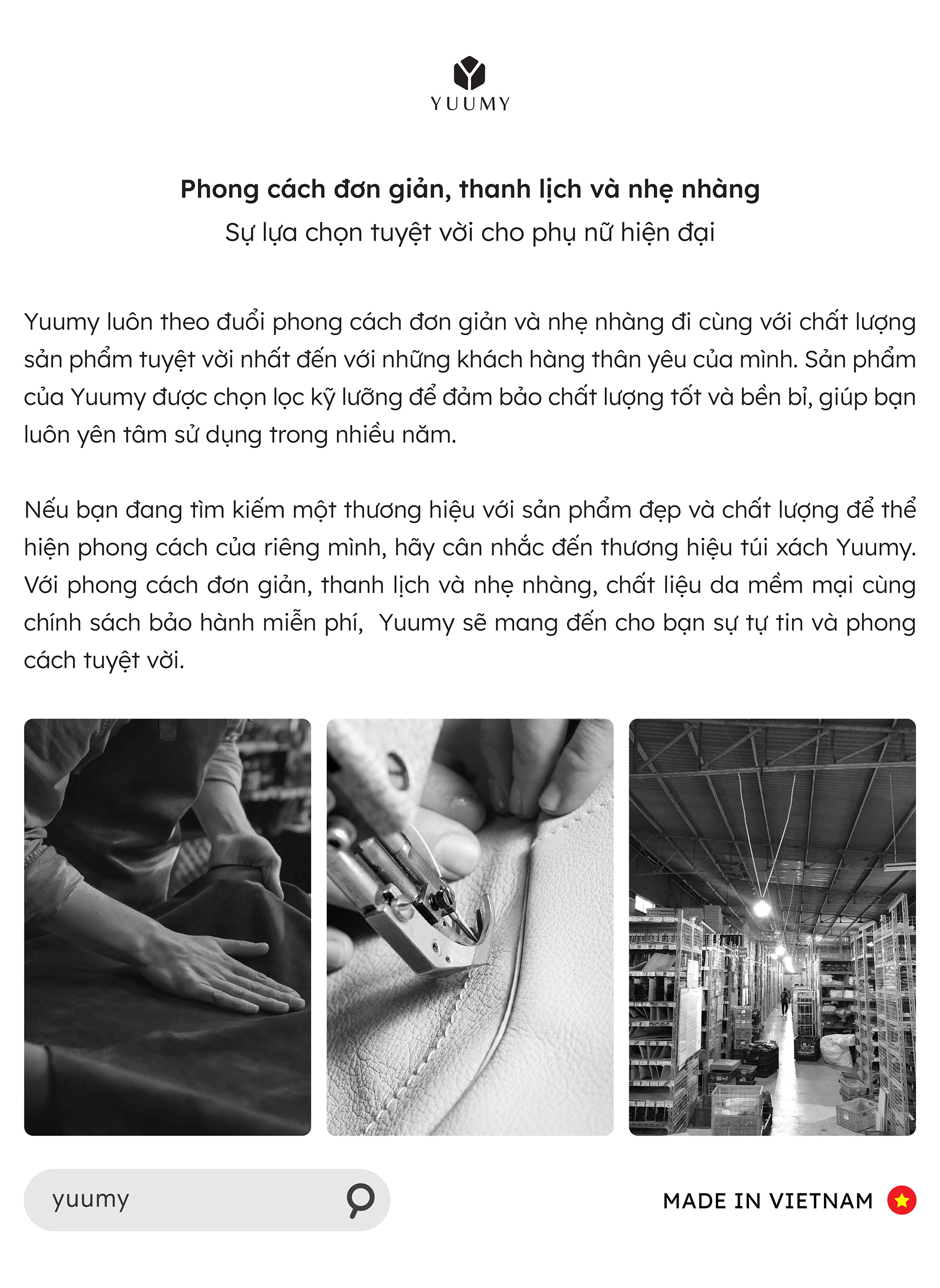 Ví Yuumy ( Thời trang nữ họa tiết caro - Ví da Seasand YV74 )
