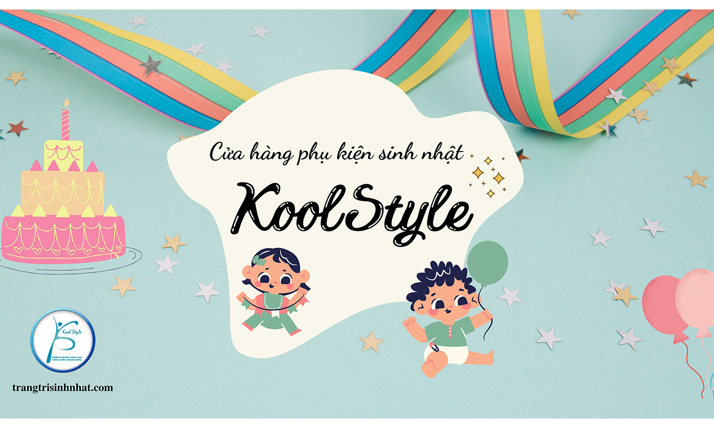 Shop bán các loại bong bóng trang trí tiệc sinh nhật thôi nôi sự kiện Kool  Style