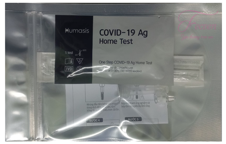 BỘ KIT TEST NHANH COVID-19 TẠI NHÀ HUMASIS COVID-19 AG HOME TEST