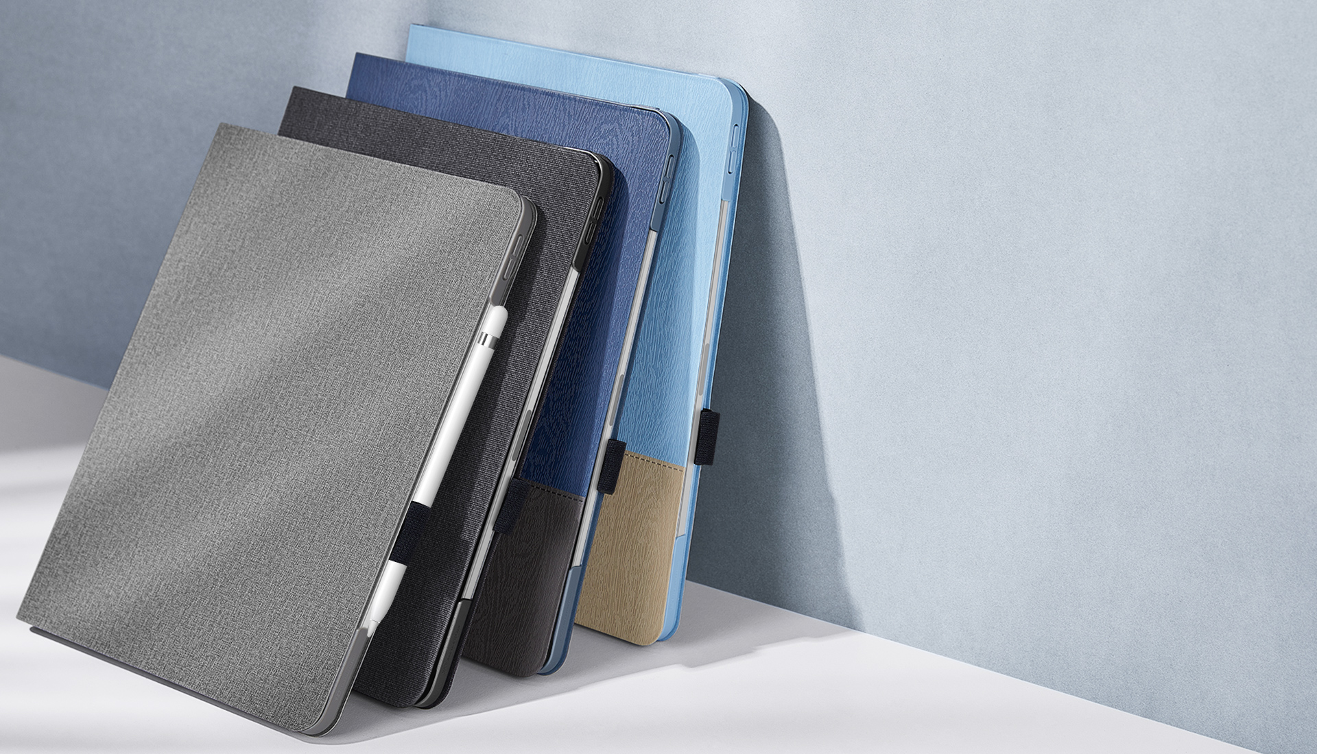 Bao Da Dành Cho iPad Pro 12.9 inch M1 2021/ Pro 12.9 inch M2 2022 ESR Urban Premium Case with Pencil Holder- Hàng Chính Hãng