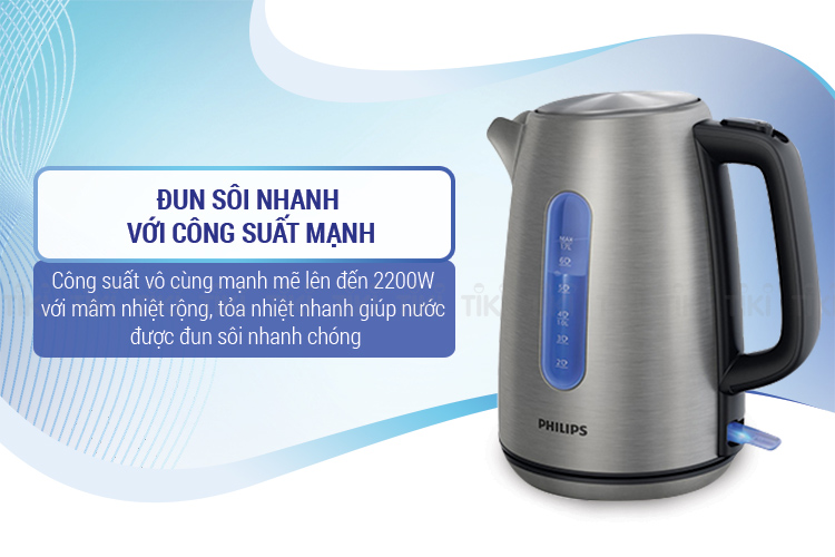Bình Đun Siêu Tốc Philips HD9357 (1.7L)