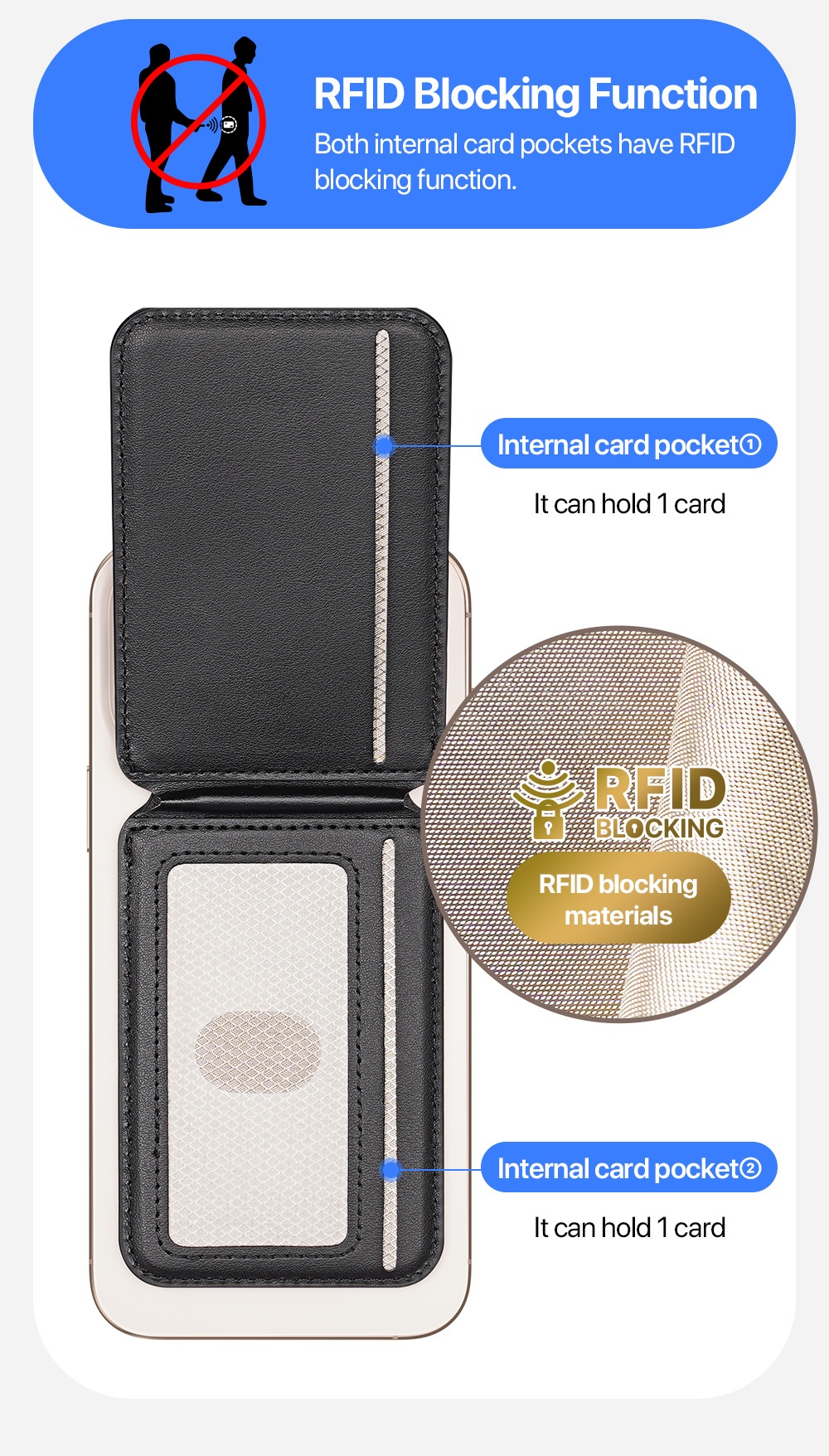 Ví Da Kiêm Giá Đỡ Dux Ducis Neva Magnetic Wallet Stand Cho Iphone, 3 Ngăn Đựng Thẻ, Chống Trộm, Hít Mạnh_ Hàng Chính Hãng