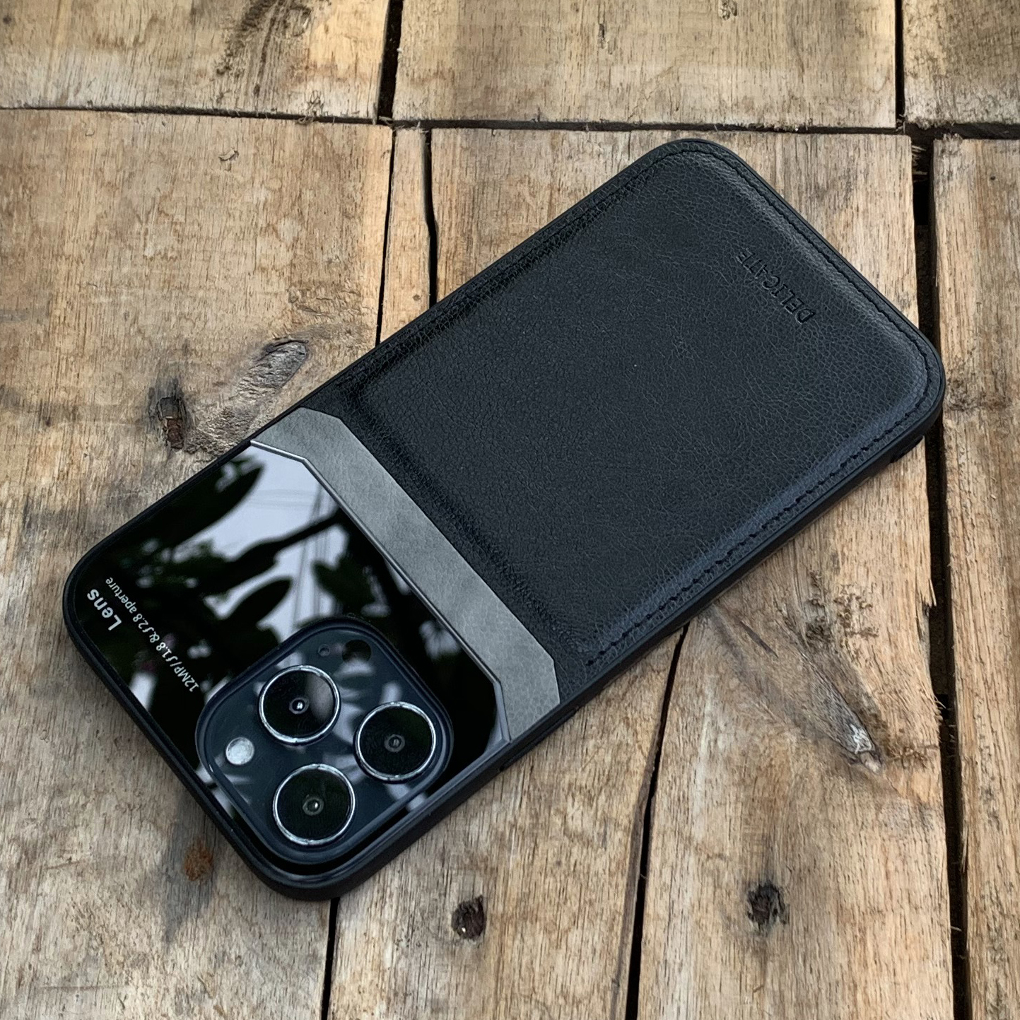 Ốp lưng da thời trang kết hợp MICA dành cho iPhone 13 / 13 Pro / 13 Pro Max / 13 Mini - Hàng nhập khẩu