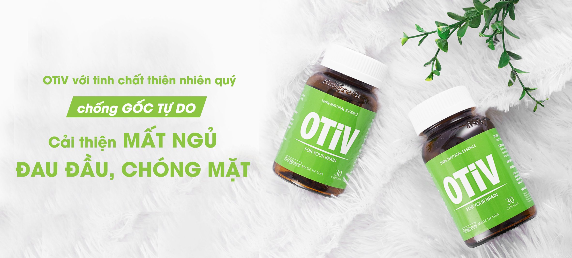 Viên uống OTIV bổ não (30 viên)