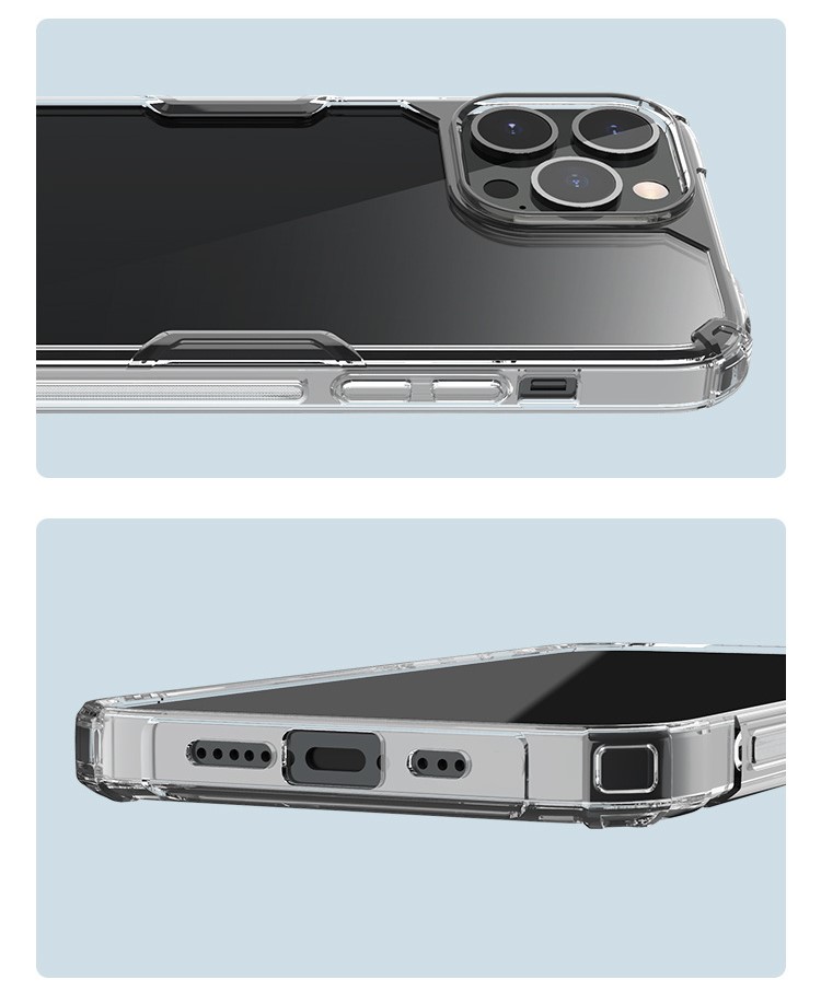Ốp Lưng  dành cho iPhone 14 / 14 Plus/ 14 Pro / 14 ProMax Nillkin Nature TPU Pro- Hàng Chính Hãng