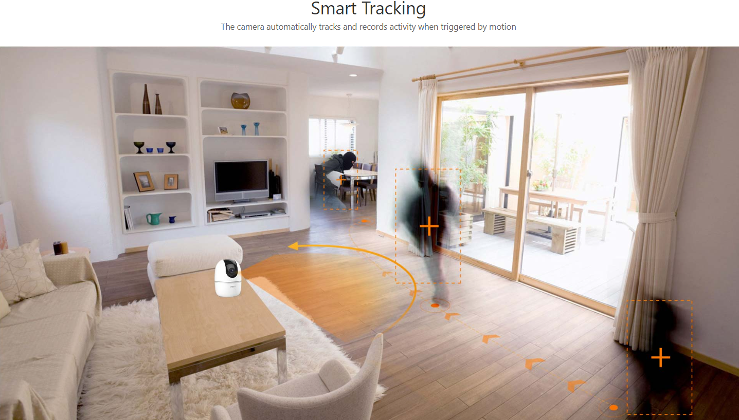 Camera IMOU A1, Camera Xoay 360, AI Phát hiện người, màng trập riêng tư 2MP - Hàng Chính Hãng