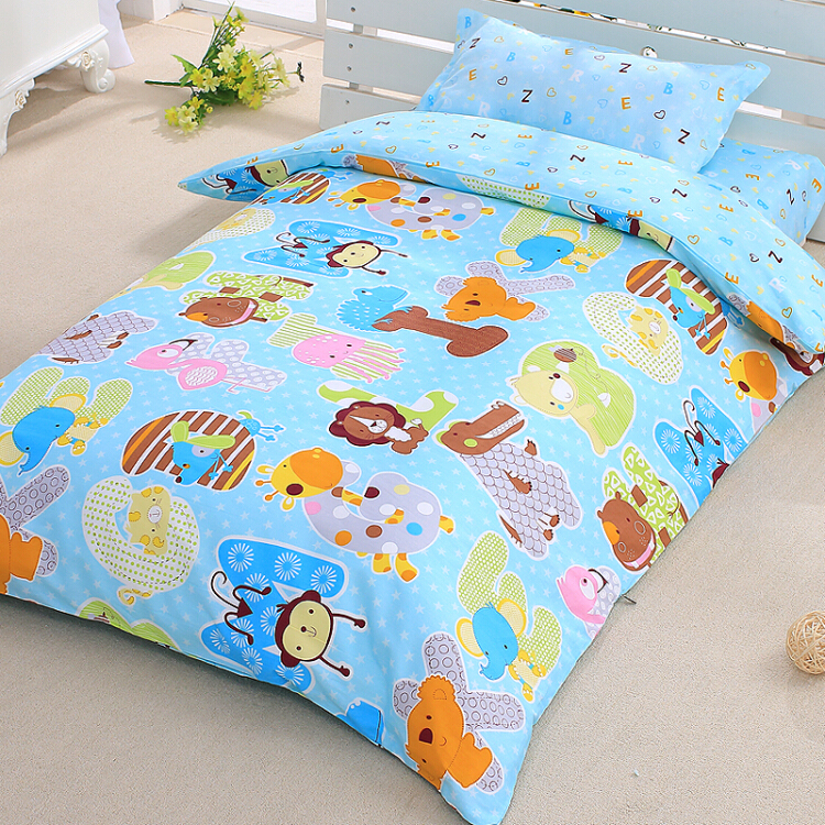 Bộ Chăn Ga Gối Nệm Cho Bé Elephibaby