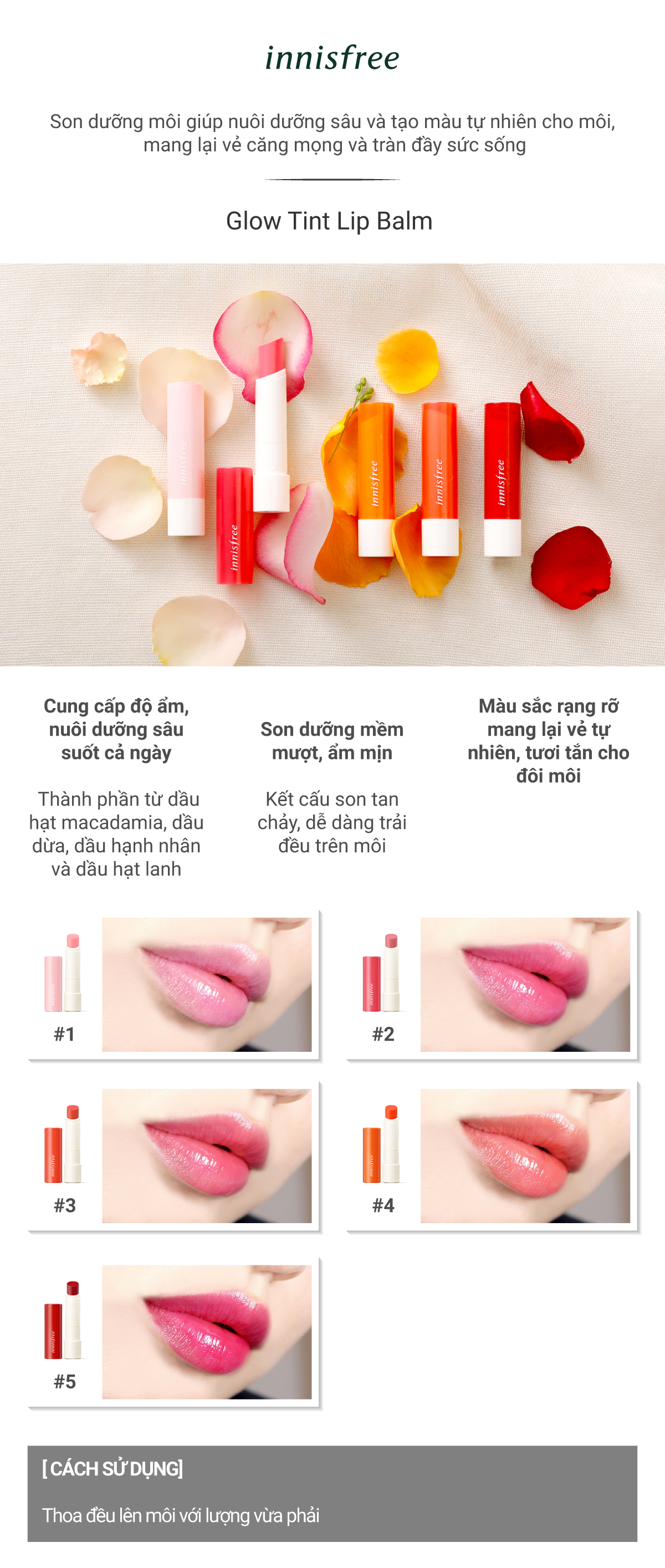 Son Dưỡng Có Màu Glow Tint Lip Balm #1 3.5g - 131170554