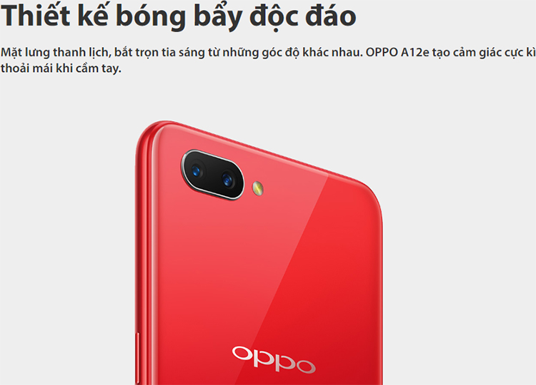 Điện Thoại Oppo A12e(3GB/64GB) - Hàng Chính Hãng