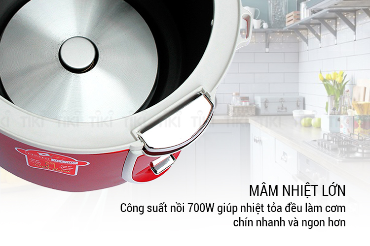 Nồi Cơm Điện Nắp Gài Sato S18-90A-18L (1.8L) - Hàng chính hãng