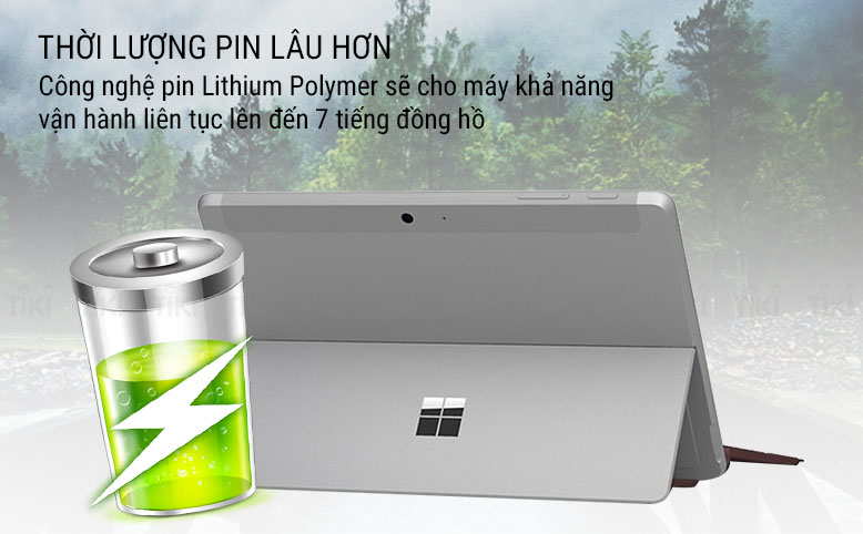 Microsoft Surface Go 2018 Pentium 4415Y 4GB/64GB/Win10 (10 inch) (Silver) - Hàng Nhập Khẩu