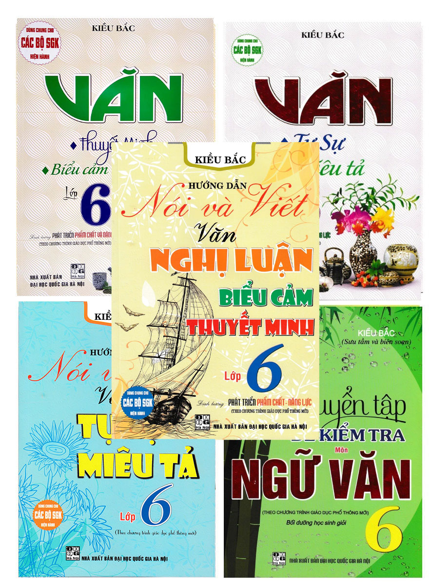 Combo Sách Tham Khảo Ngữ Văn Lớp 6 (Biên Soạn Theo Chương Trình Mới)