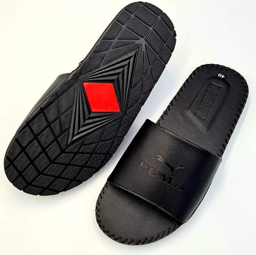 Dép quai ngang nam thời trang,may full quai chắc chắn DONAVYPUMA 