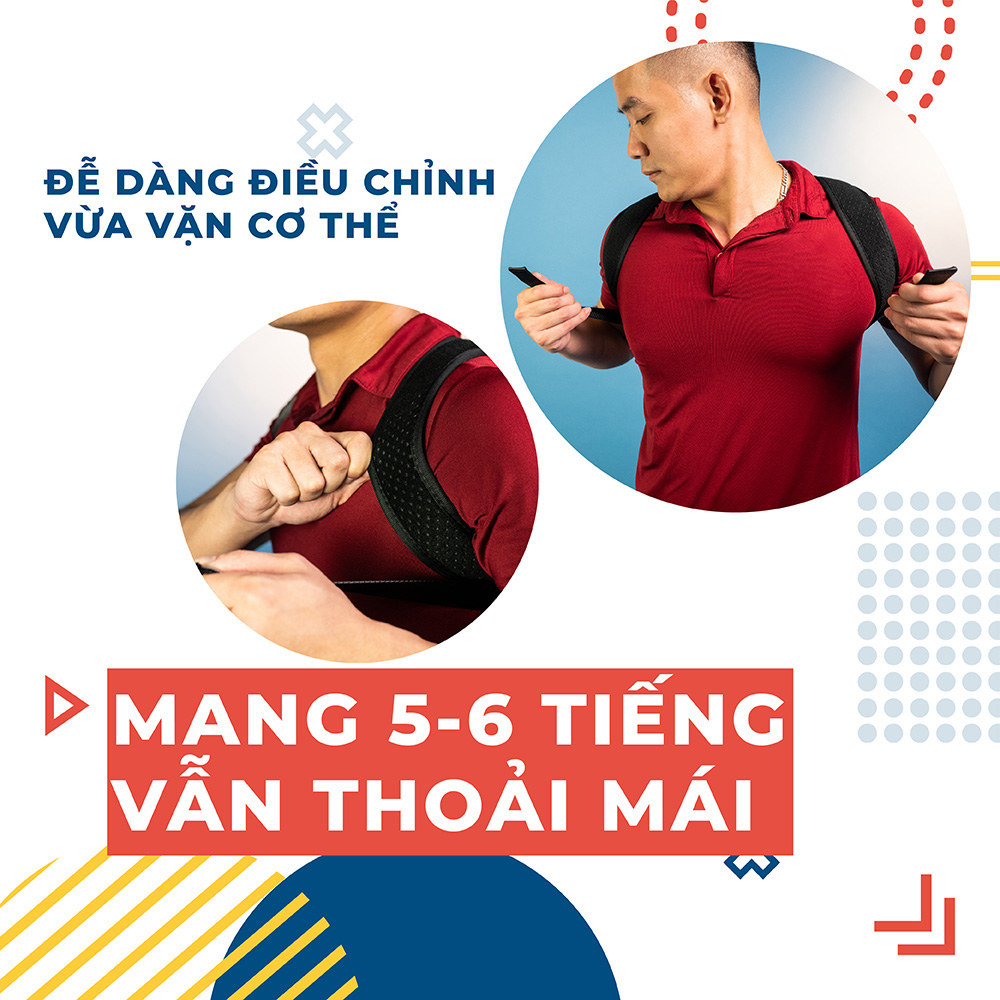 Đai Chống Gù Lưng Tiêu Chuẩn Đức ANDEGO - Đai Định Hình Cột Sống, Chỉnh Tư Thế Lưng Cao Cấp - Phù Hợp Với Mọi Độ Tuổi - hỗ trợ Chữa Hiệu Quả Chứng Gù Lưng, Lưng Tôm, Cong Vẹo Cột Sống - Phân Phối Chính Hãng 3