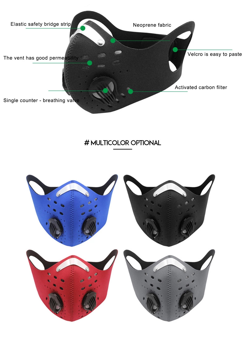 Mặt nạ thể thao chống bụi bẩn bụi mịn PM2.5 có thể giặt Sport Mask Aolikes YE-MZ2200