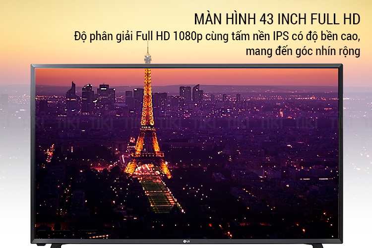 Tivi LG 43 Inch Full HD 43LK5000PTA - Hàng chính hãng 