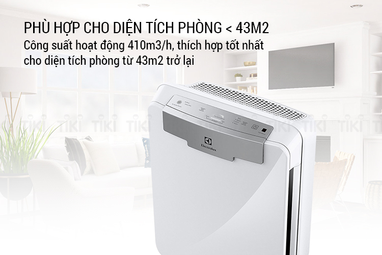 Máy Lọc Không Khí Electrolux EAC315 – Trắng - Hàng chính hãng