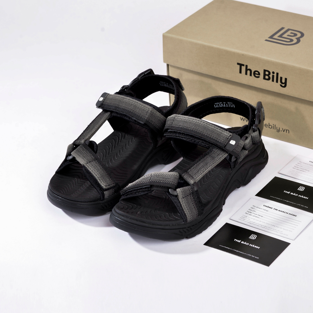 Giày Sandal Nam The Bily Quai Chéo - Xám Thổ Cẩm BL01XTC - 39 | THE BILY  STORE | Tiki