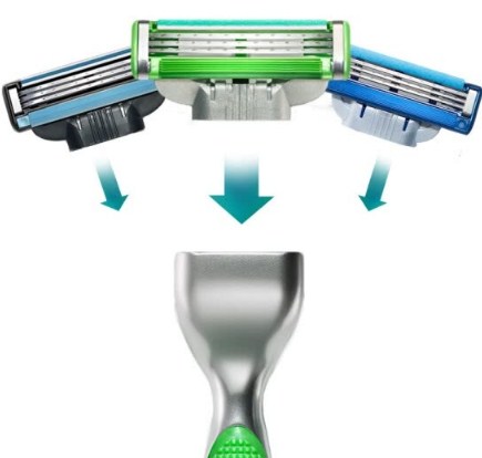 Dao Cạo Râu 2 Lưỡi Gillette Shaving Razor