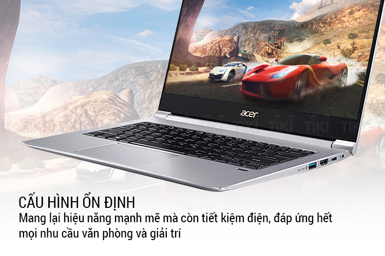 Laptop Acer Swift 3 SF314-56-50AZ NX.H4CSV.008 Core i5-8265U/ Win10 (14 FHD IPS) - Hàng Chính Hãng