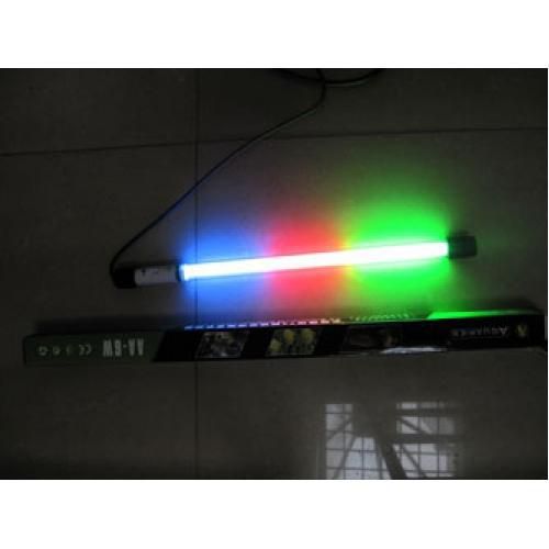 Đèn Led bể cá 3 mầu (trắng, xanh, hông) dùng cho bể cá, hồ cá mini 50 - 80 cm đèn ngâm chìm trong bể