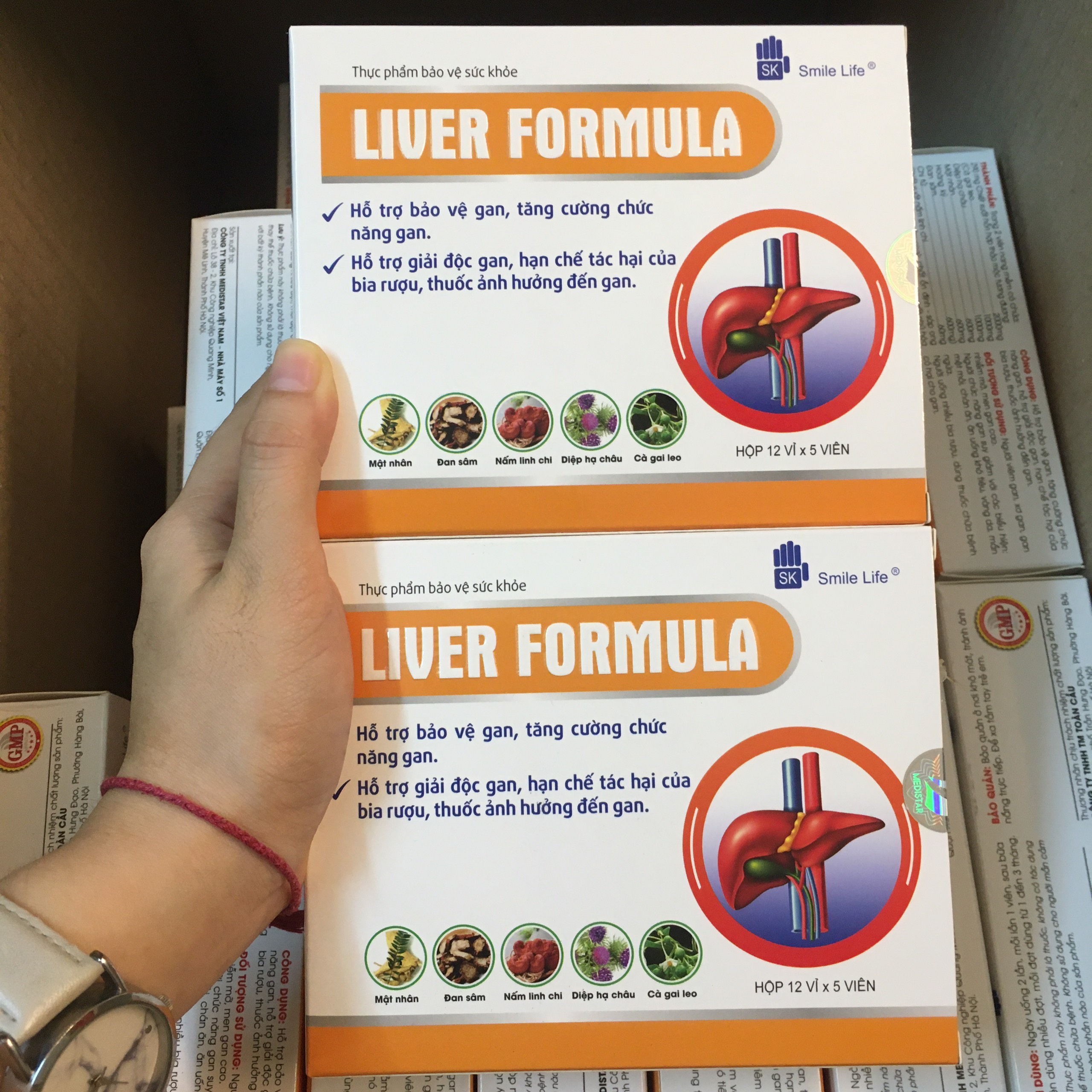 Thực phẩm bảo vệ sức khoẻ LIVER FORMULA (Hộp 60 viên nang mềm ) Hỗ trợ thải độc và bảo vệ gan , tăng cường chức năng gan 1