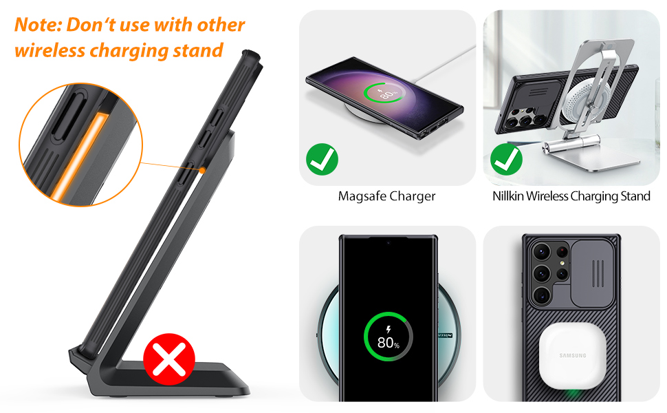 Ốp Lưng Nillkin cho Samsung Galaxy S23 Ultra Với Nắp Trượt Camera bảo vệ , chống shock Nillkin CamShield Pro - Hàng chính hãng