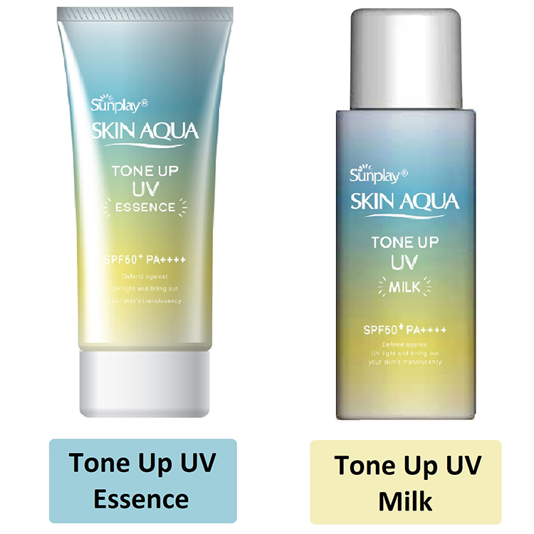 Sữa Chống Nắng Kiềm Dầu Nâng Tông Che Khuyết Điểm Sunplay Skin Aqua Tone Up Uv Milk 50G