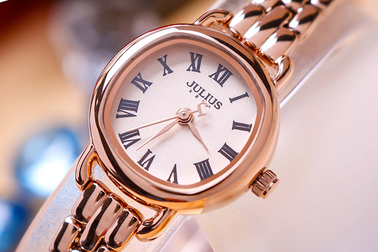 Đồng Hồ Nữ Julius JA-1150C (Đồng)