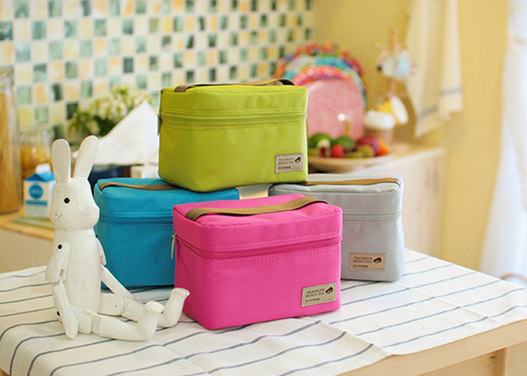Picnic Storage Bag Lunch Box Practica Aluminum Foil Polyester Fiber Outdoors Insulated