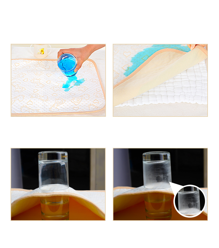 Miếng Nệm Trải Cho Em Bé Chống Nước Elephant 75X50cm