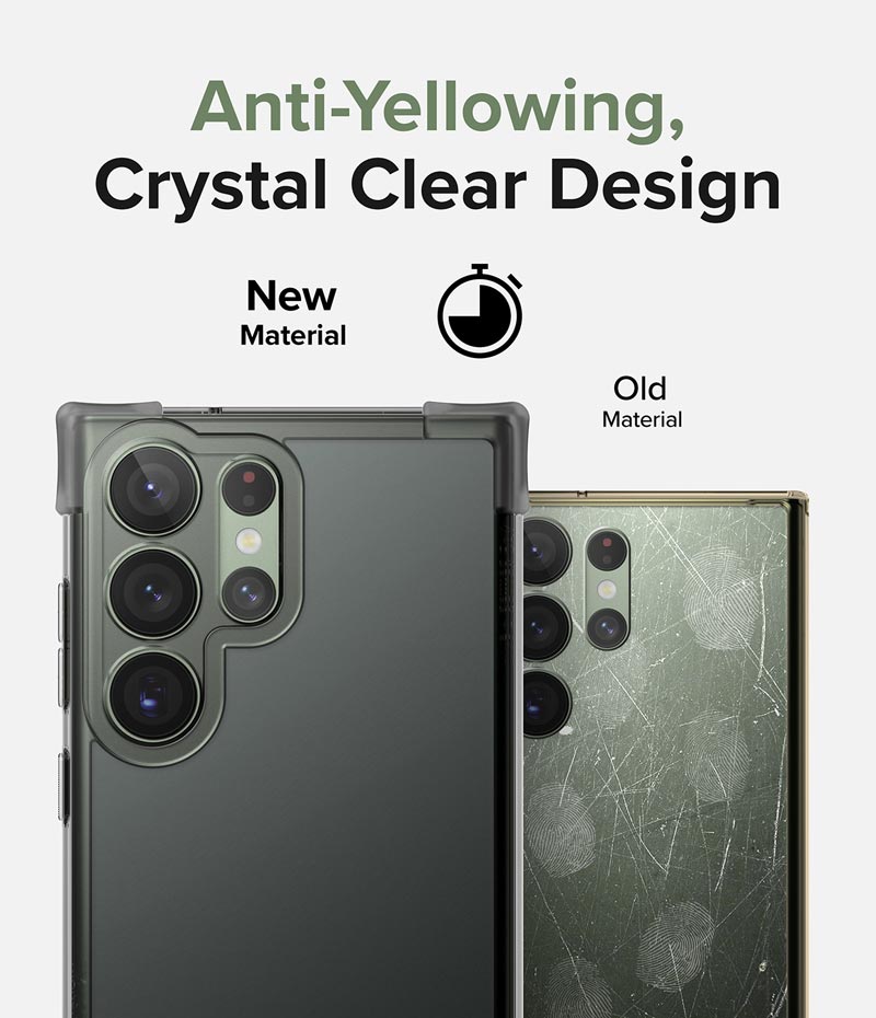 Ốp lưng dành cho Samsung Galaxy S23 Ultra RINGKE Fusion Bumper - Hàng Chính Hãng