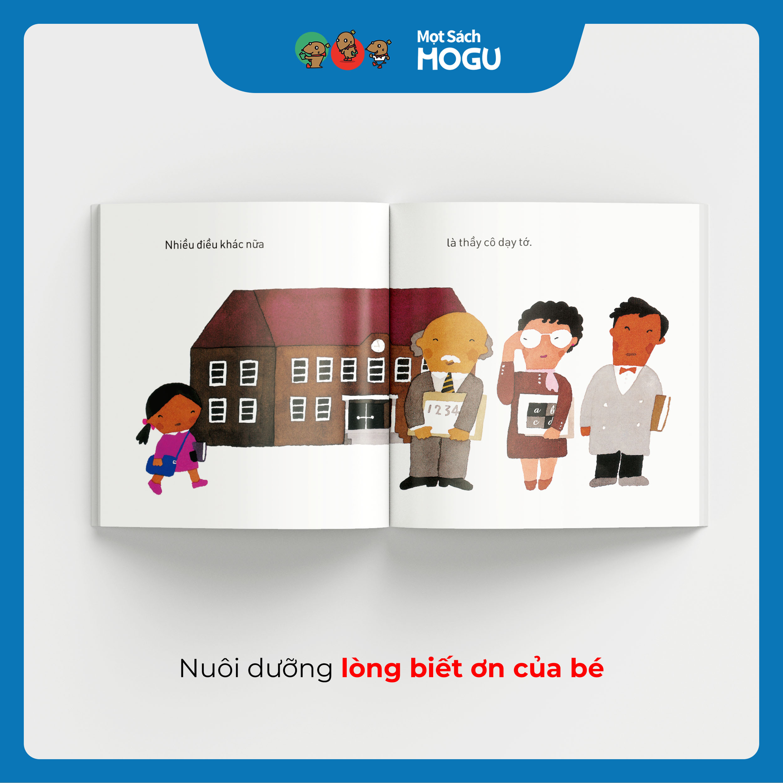 Truyện Ehon bé 3-4-5 tuổi - Mọi người đã dạy tớ