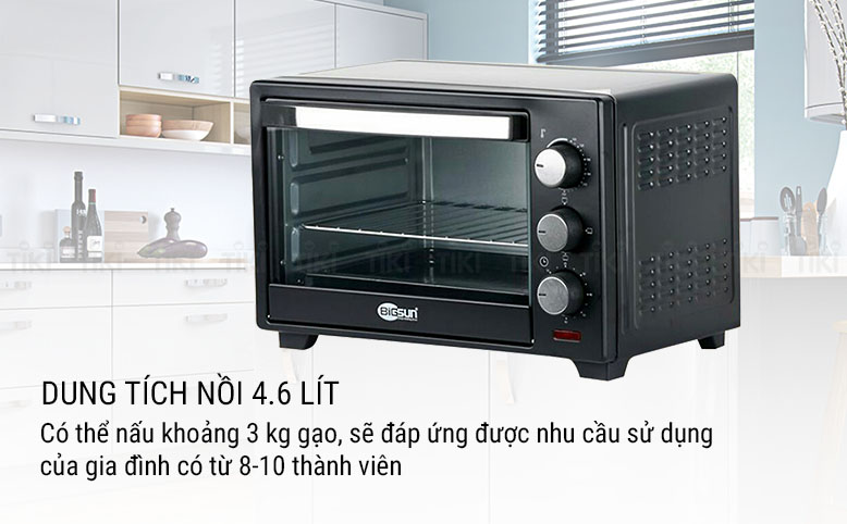 Lò Nướng Thùng Bigsun BTO-20 (20 Lít) - Hàng Chính Hãng