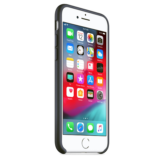 Ốp lưng silicone case cho iPhone 7/ 8/ SE 2020 chống sốc chống bám bẩn có lớp nhung lót mặt trong chống trầy xước điện thoại - Hàng chính hãng
