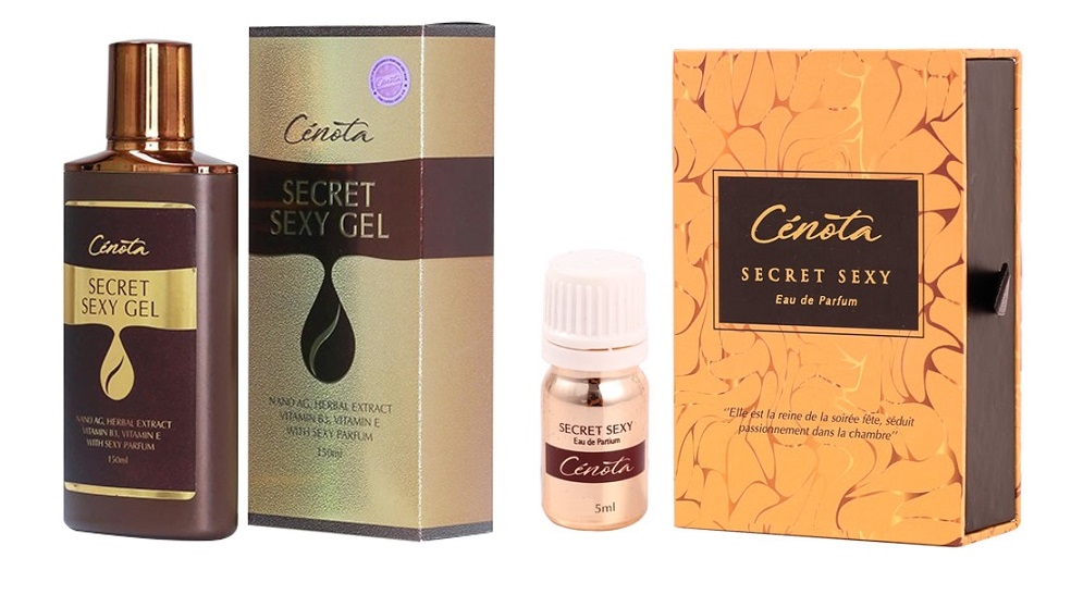 Combo Dung dịch vệ sinh Cenota - Nước hoa vùng kín Cenota Secret Sexy Chính hãng