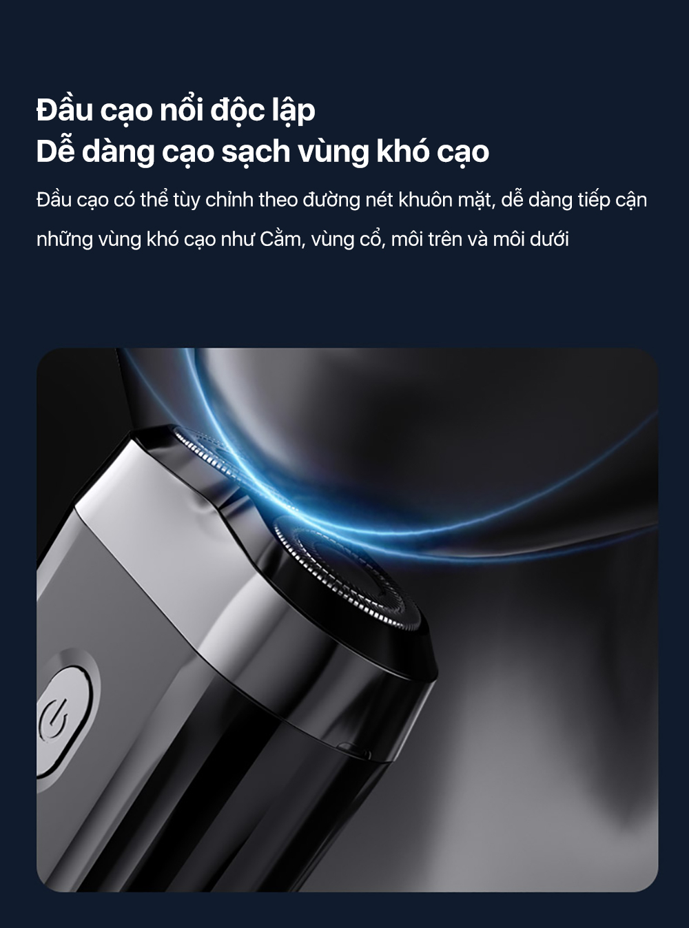 Máy cạo râu Enchen Mini 6 - Lưỡi dao kép mỏng, Chống nước IPX7, Pin sử dụng đến 2 tháng - Hàng chính hãng