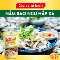 bột canh nấm bào ngư không mỳ chính royal, được làm 100% từ muối biển, nấm bào ngư và các nguyên liệu tự nhiên, thơm ngon bổ dưỡng, giàu khoáng chất 1