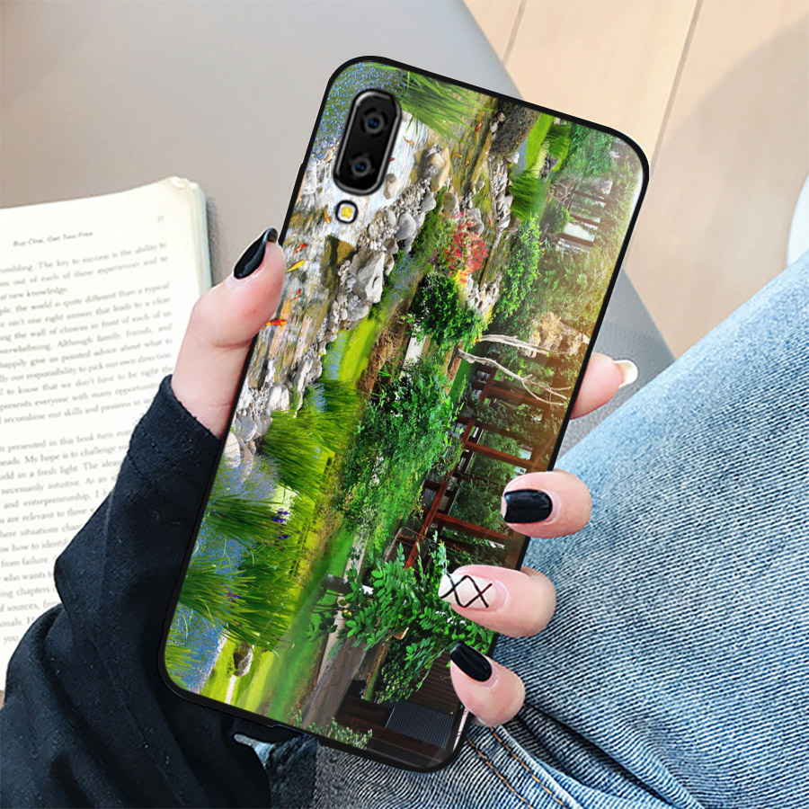 Ốp điện thoại dành cho máy Samsung Galaxy A70 - Vườn Hoa MS VHOA015
