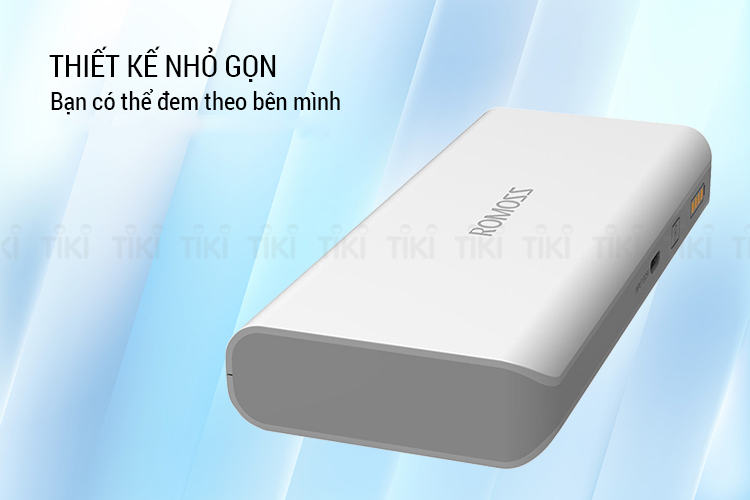 Pin Sạc Dự Phòng Romoss Sense 4 10000mAh - Hàng Chính Hãng